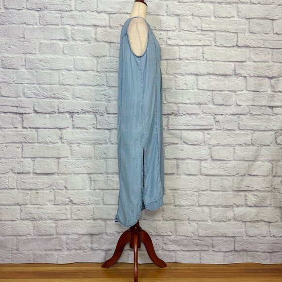 Lovestitch Chambray Midi Dress - Picture 3 of 6